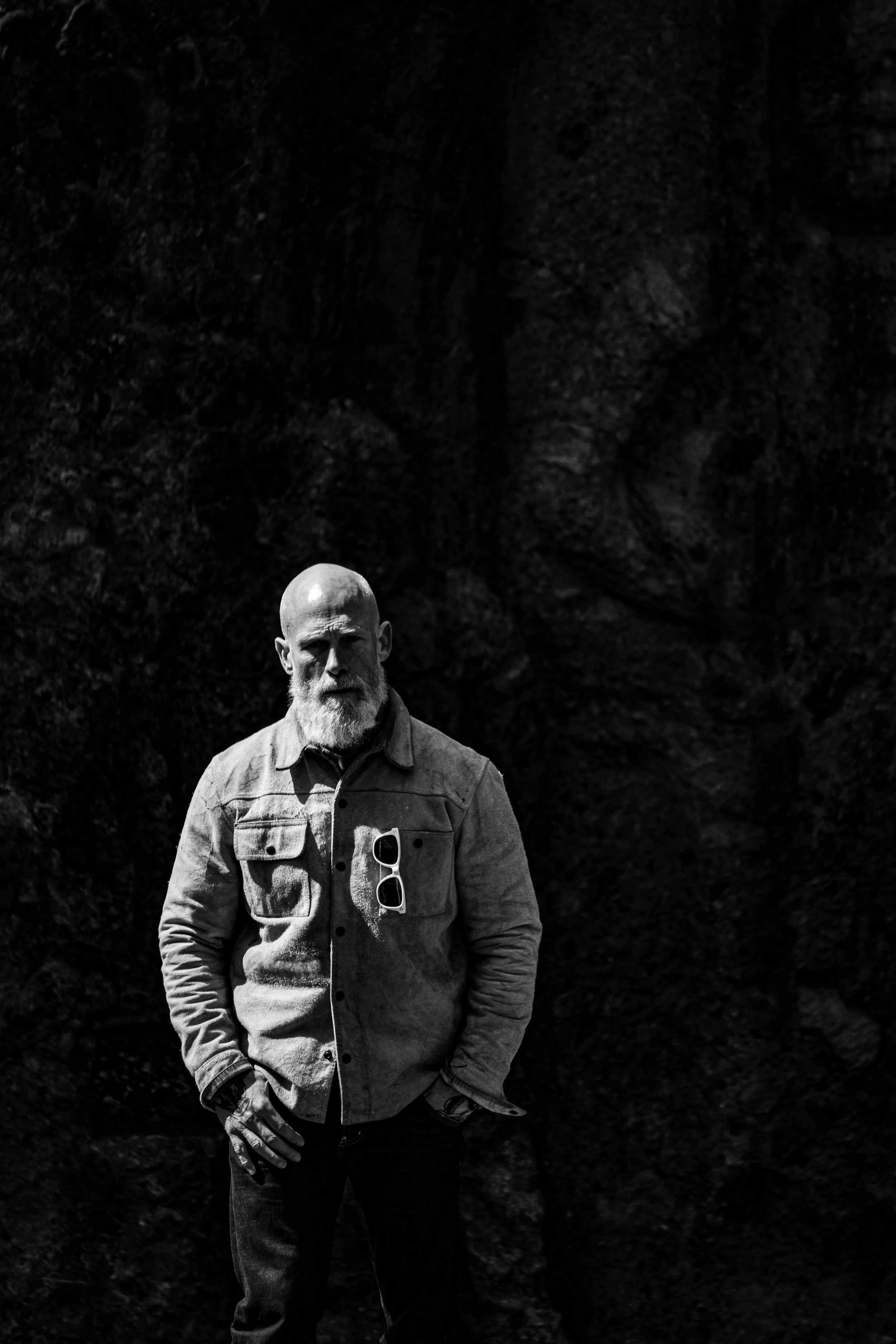 Black Bear Brand Rough-RIDER Natural Horsehide RoughOut Western OVER-Shirt