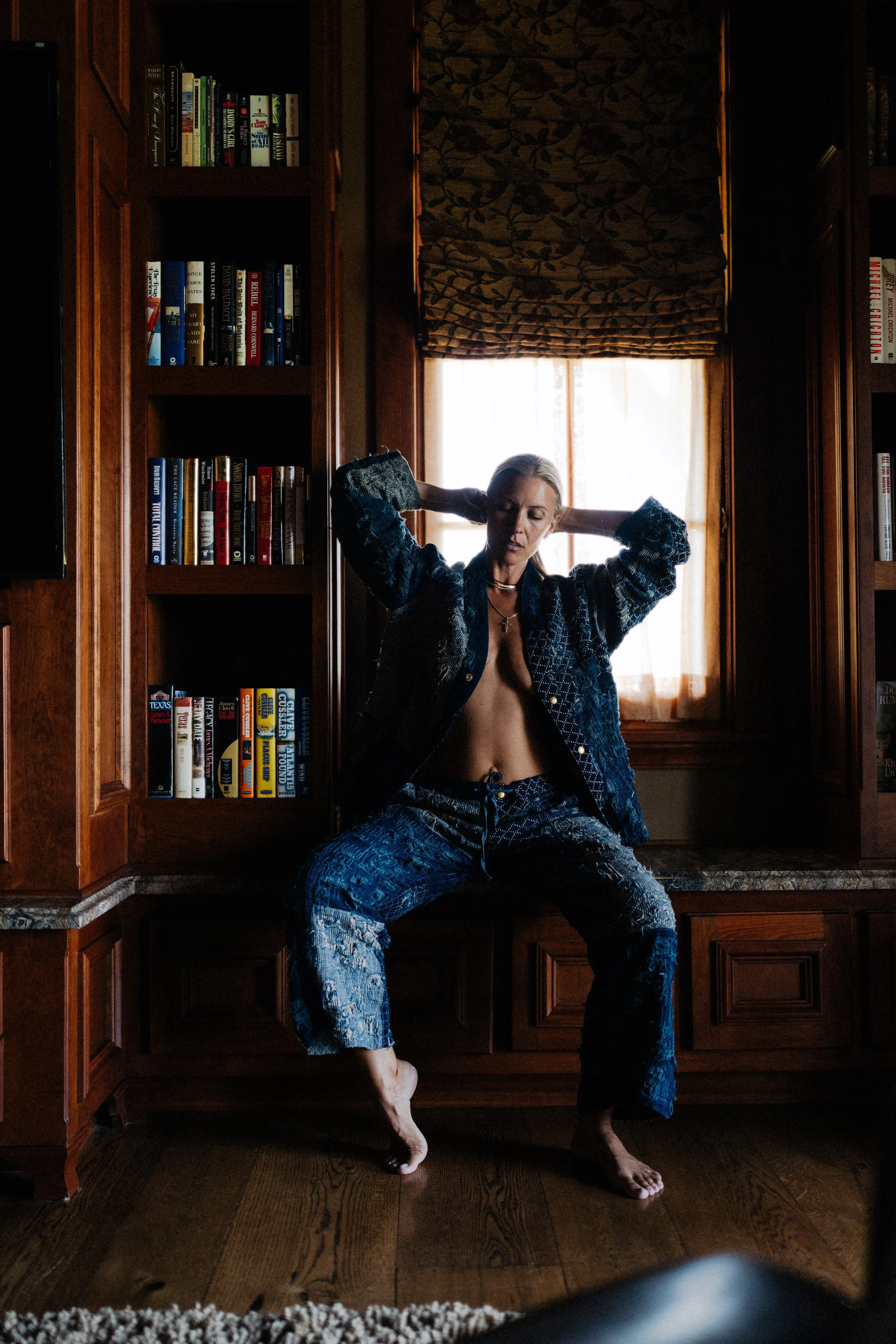 Black Bear Brand BORO Kung Fu Lounge Pants
