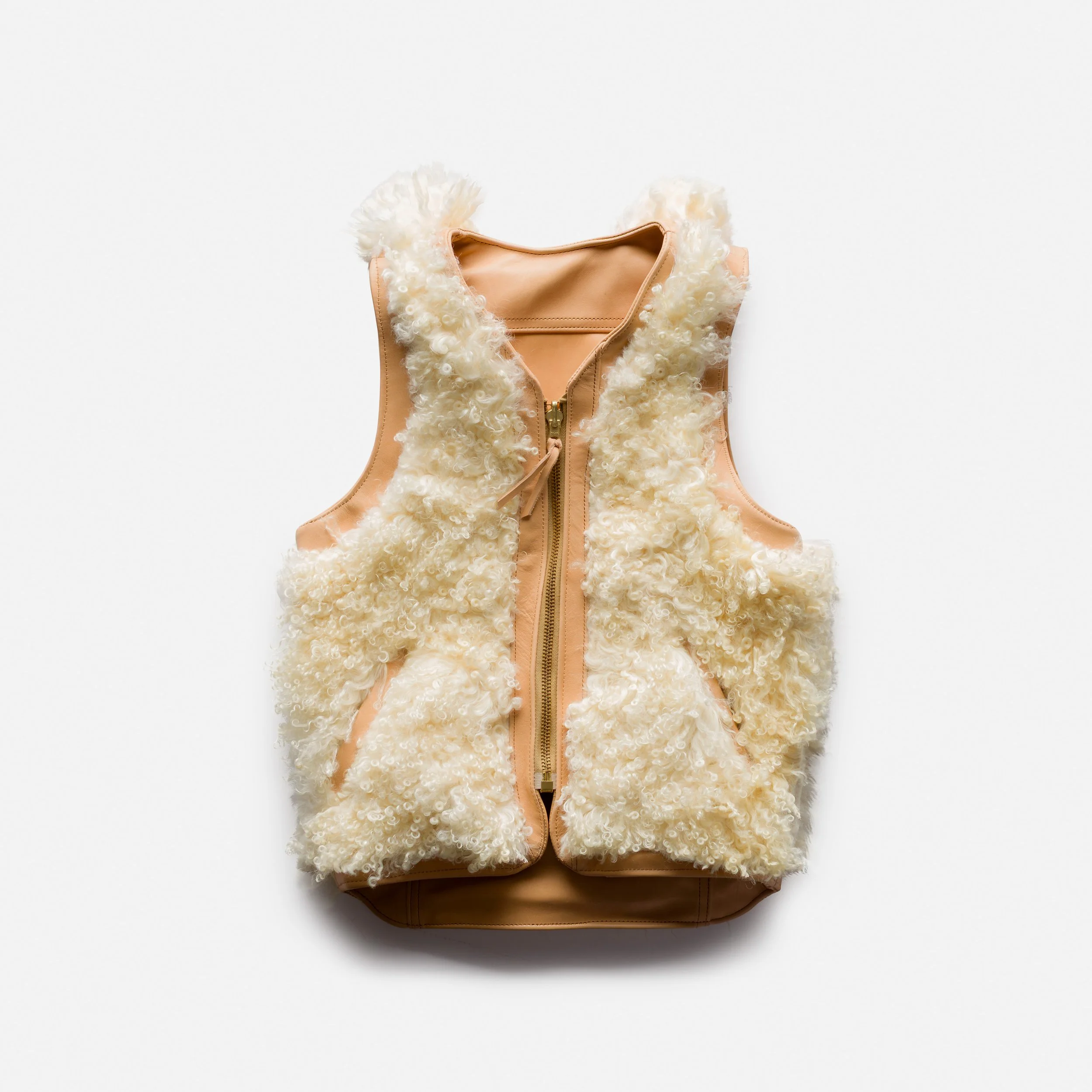 Black Bear Brand WOMAN - Long Curl Lambskin & Horween Horsehide... reversible