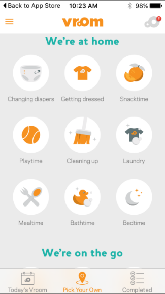 The categories under "Pick Your Own".
