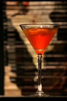 An italian cocktail in a cocktail glass.jpg