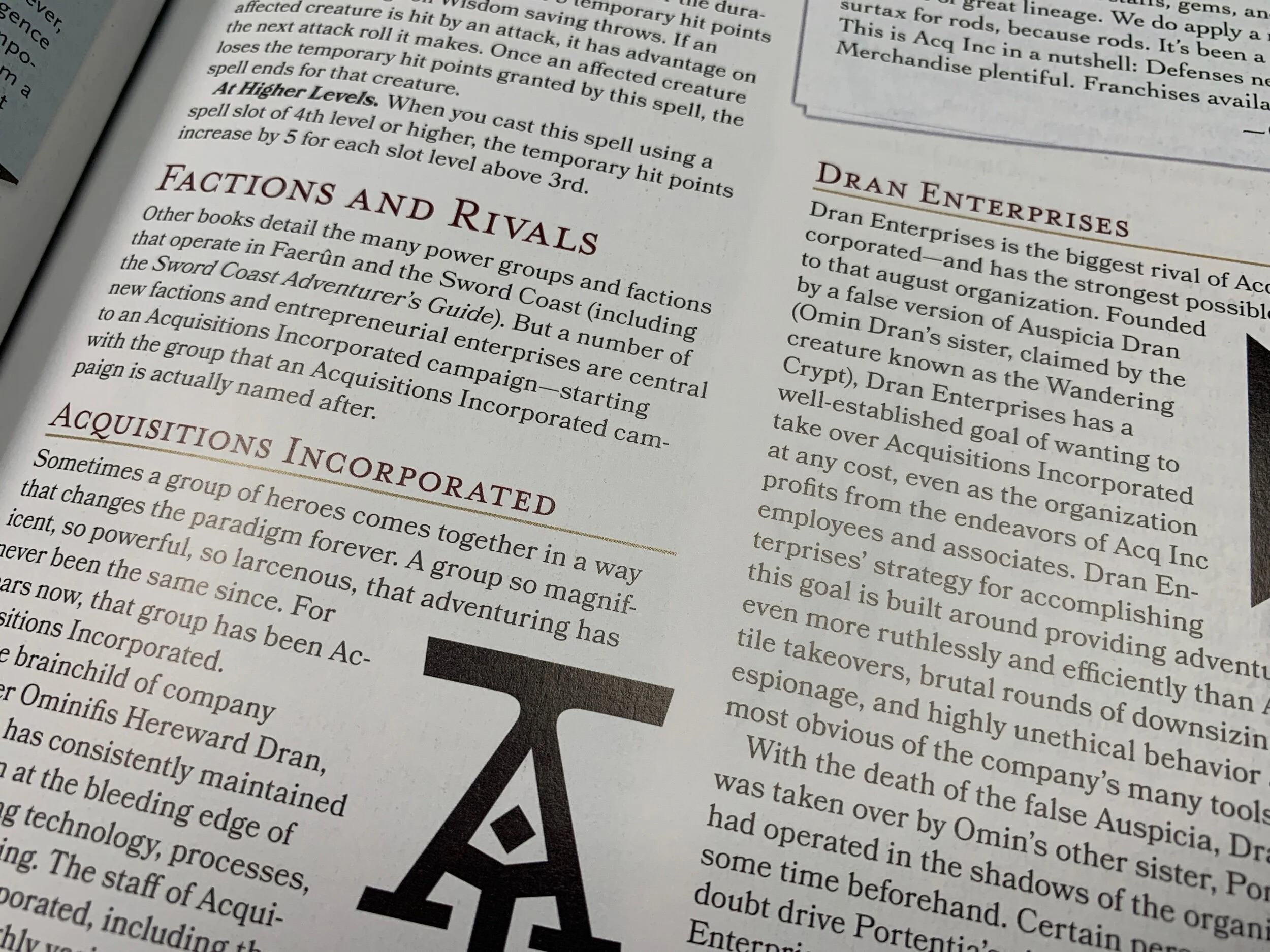 Acquisitions Incorporated Review D D Boards Swords