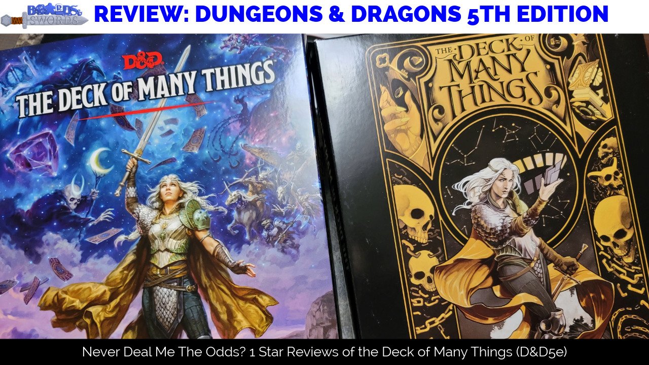 Never Deal Me The Odds? 1 Star Reviews of the Deck of Many Things (D&amp;D5e)