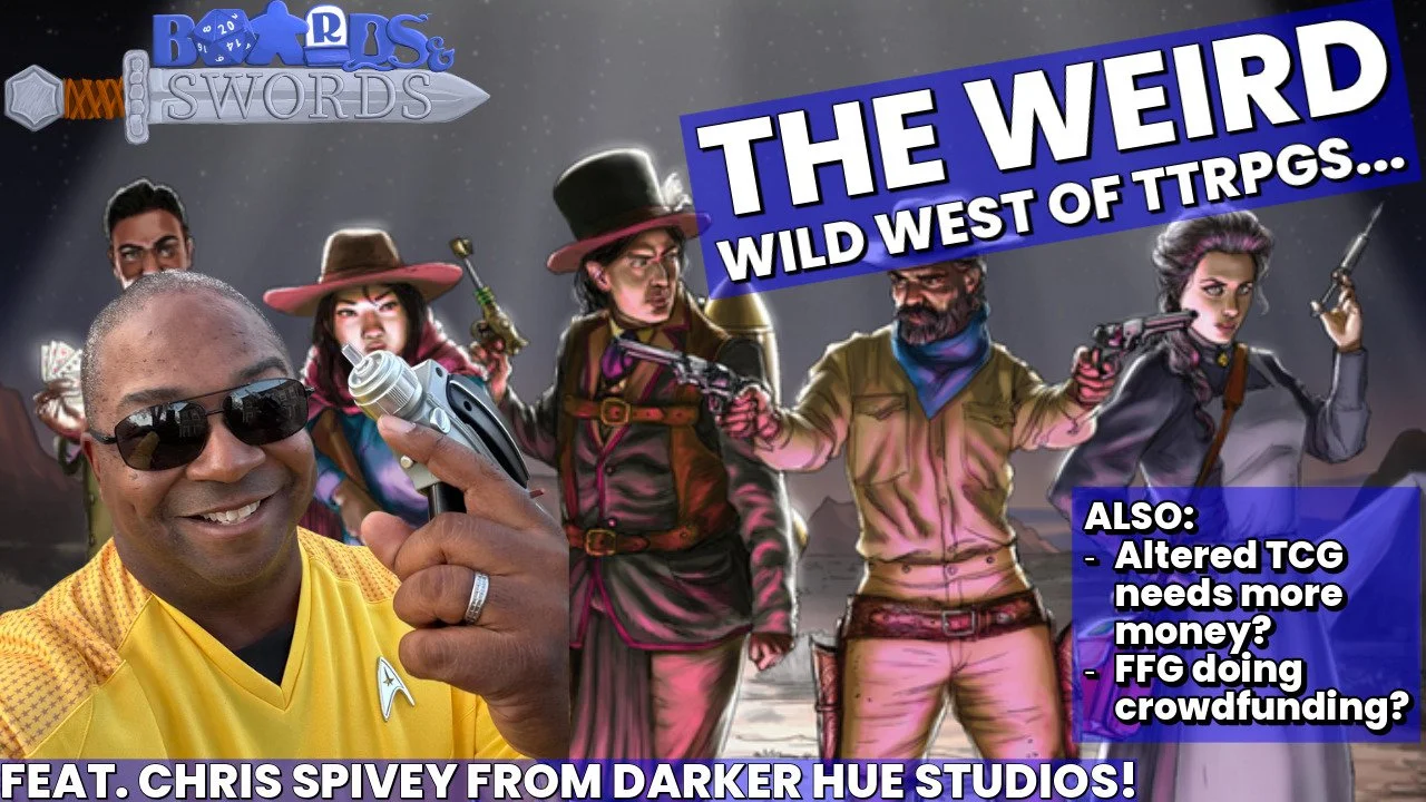 A Christmas Haunting with Chris Spivey from Darker Hue Studios - Boards &amp; Swords #277