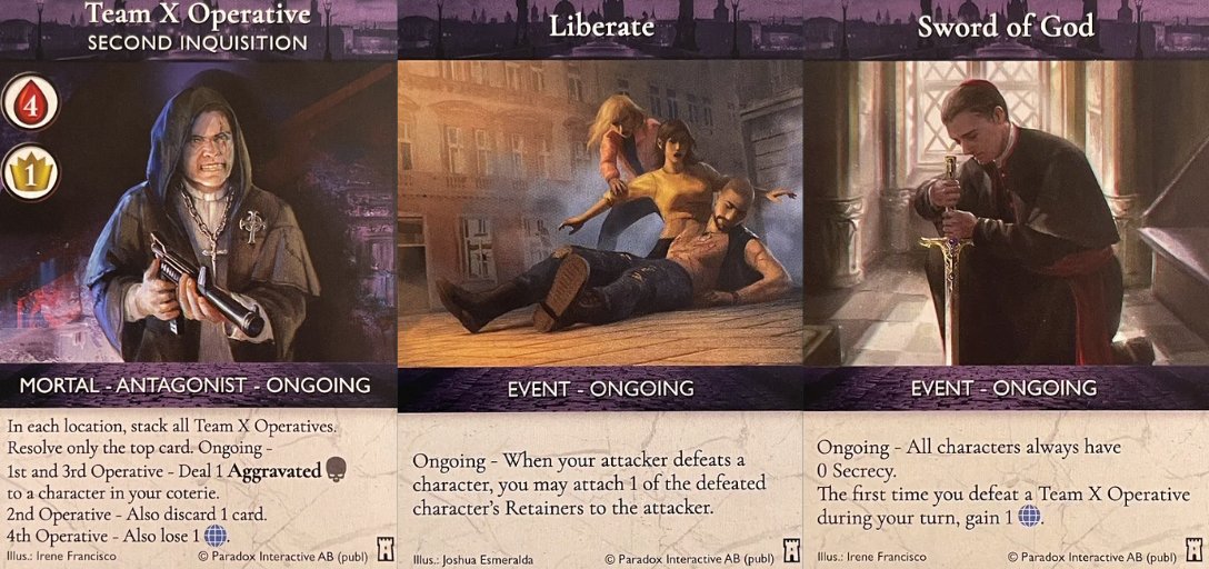 Vampire: The Masquerade Rivals Expandable Card Game The Heart Of