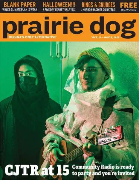 We made the cover of the Prairie Dog!!