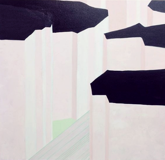 Desiccated 6 Oil on Canvas, 30" x 30", 2017, $960