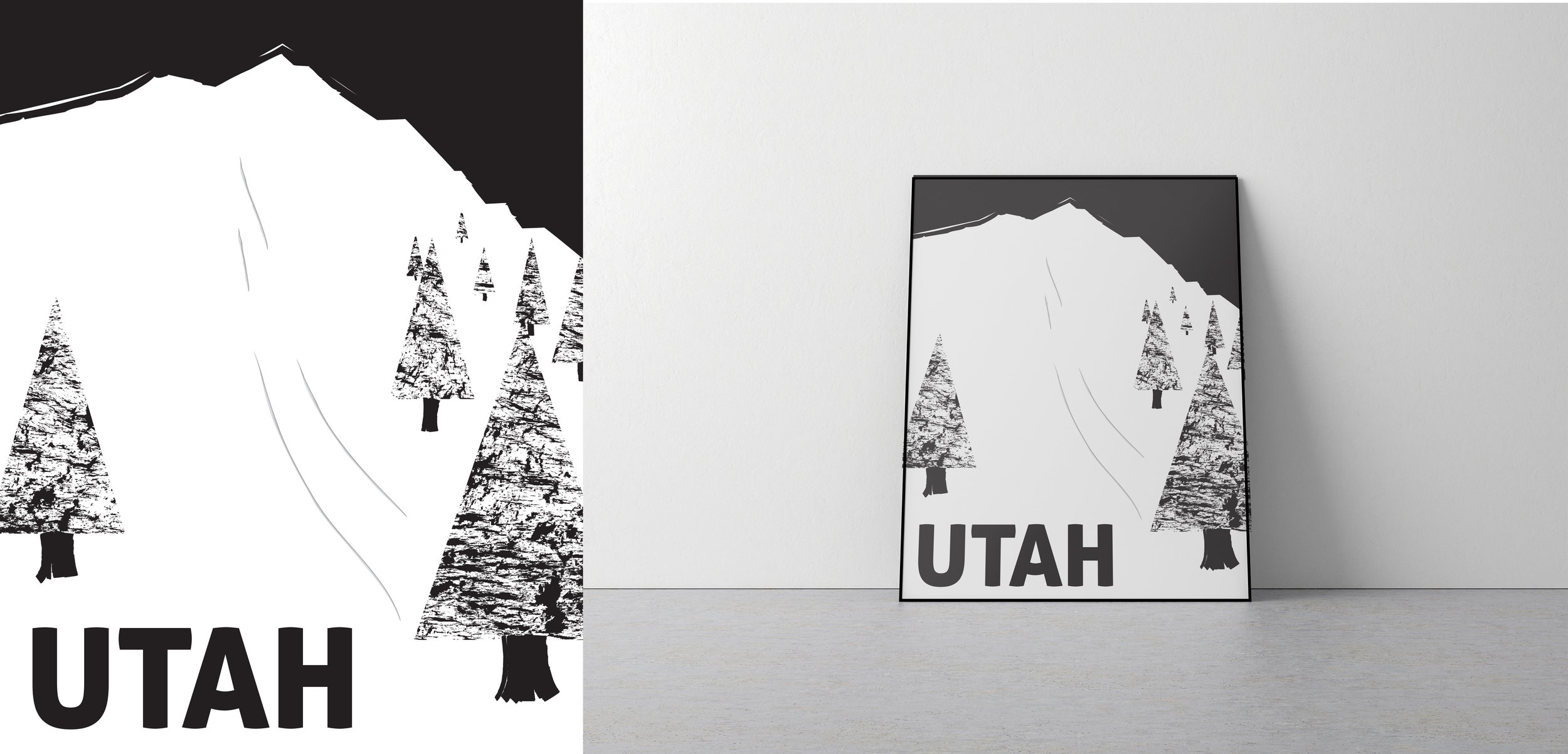  Utah travel poster. 