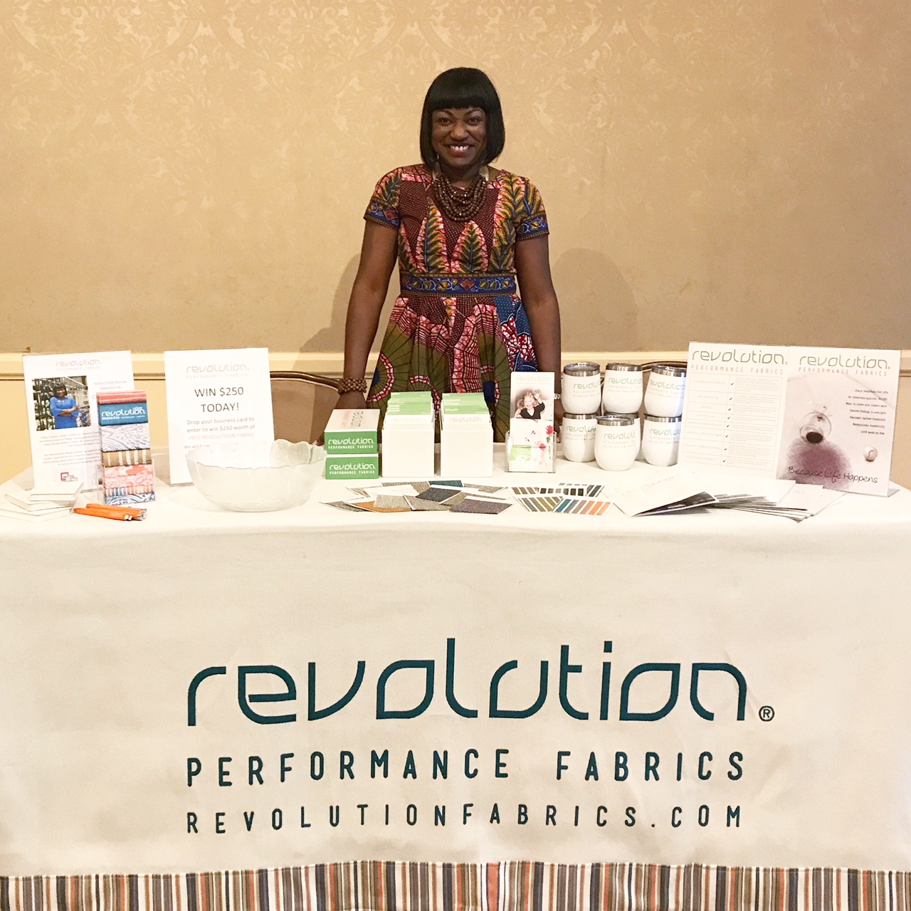 Revolution design ambassador, Cheryl Luckett, ready to share her experiences and knowledge of Revolution! To learn more about Cheryl, visit https://www.revolutionfabricsbytheyard.com/pages/design-ambassador   