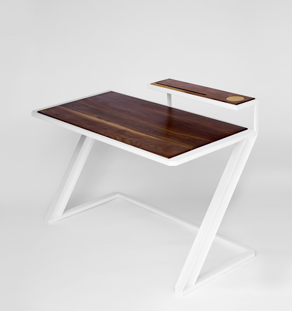  MiterZ Writing Desk  Home or Office Bliss   Download Tear Sheet  