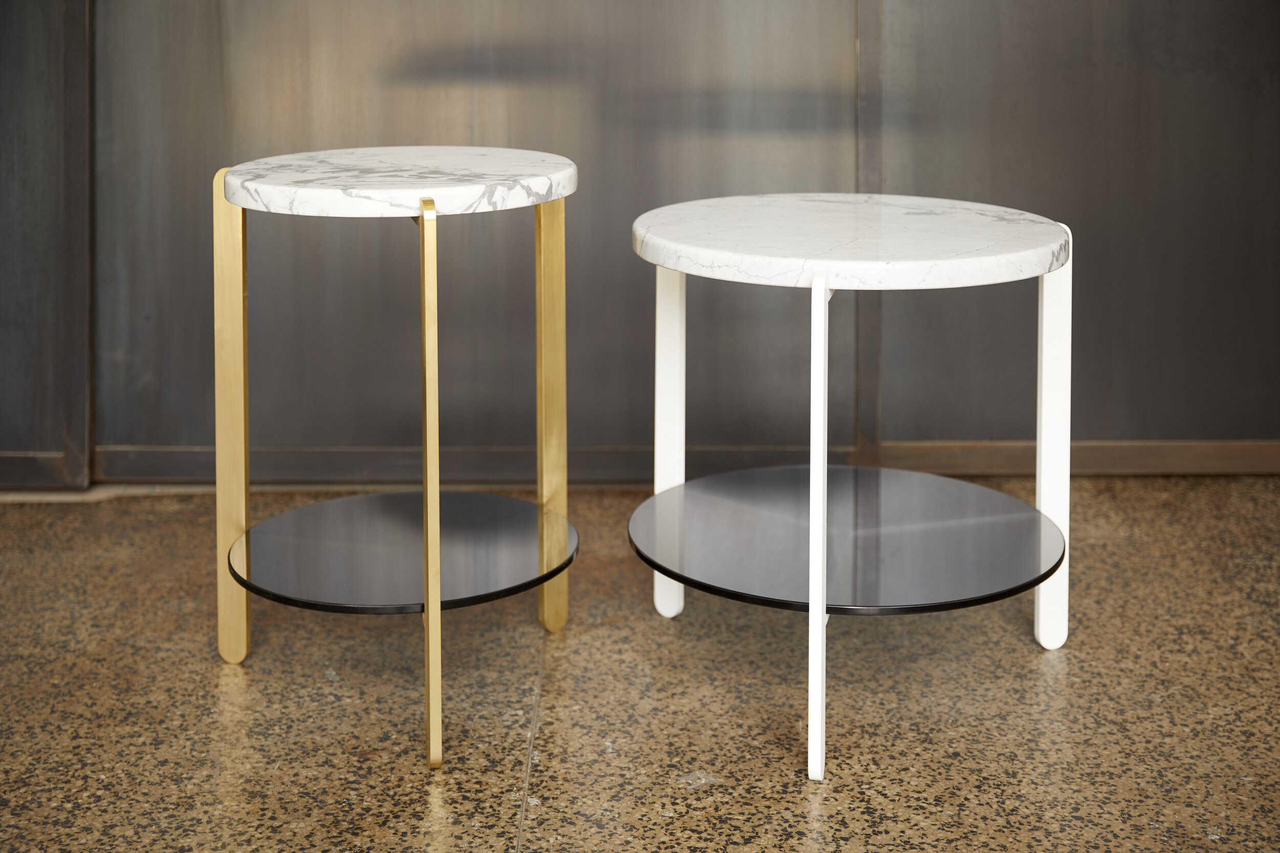Can be a Solo Side Table or Paired up to create a more dynamic moment.