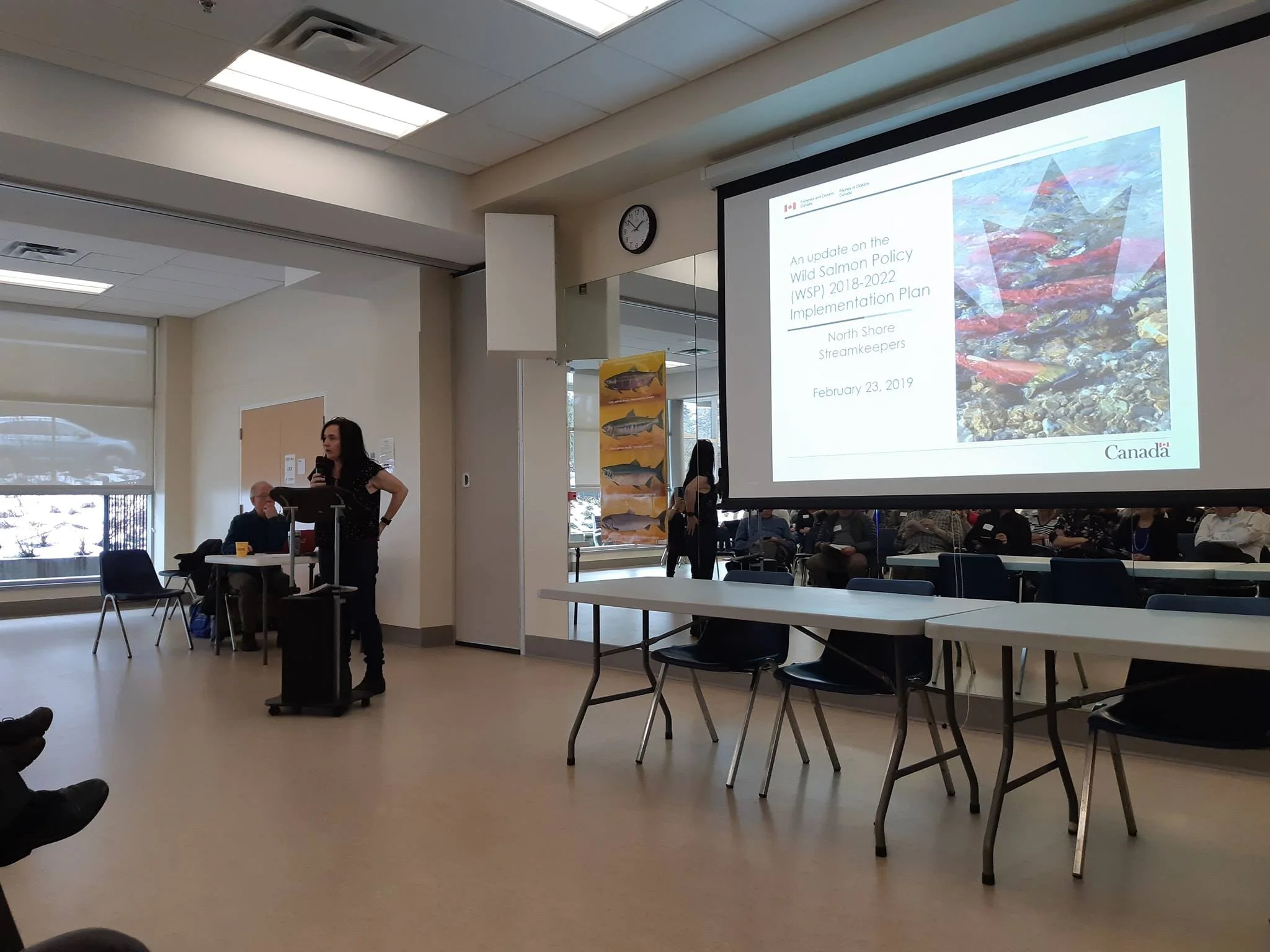 A talk by Sarah Murdoch (DFO).