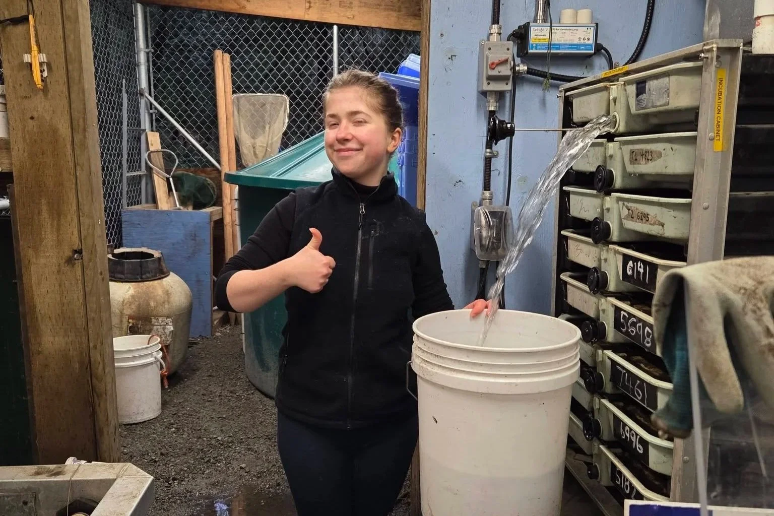katelyn working in hoy creek hatchery.jpg