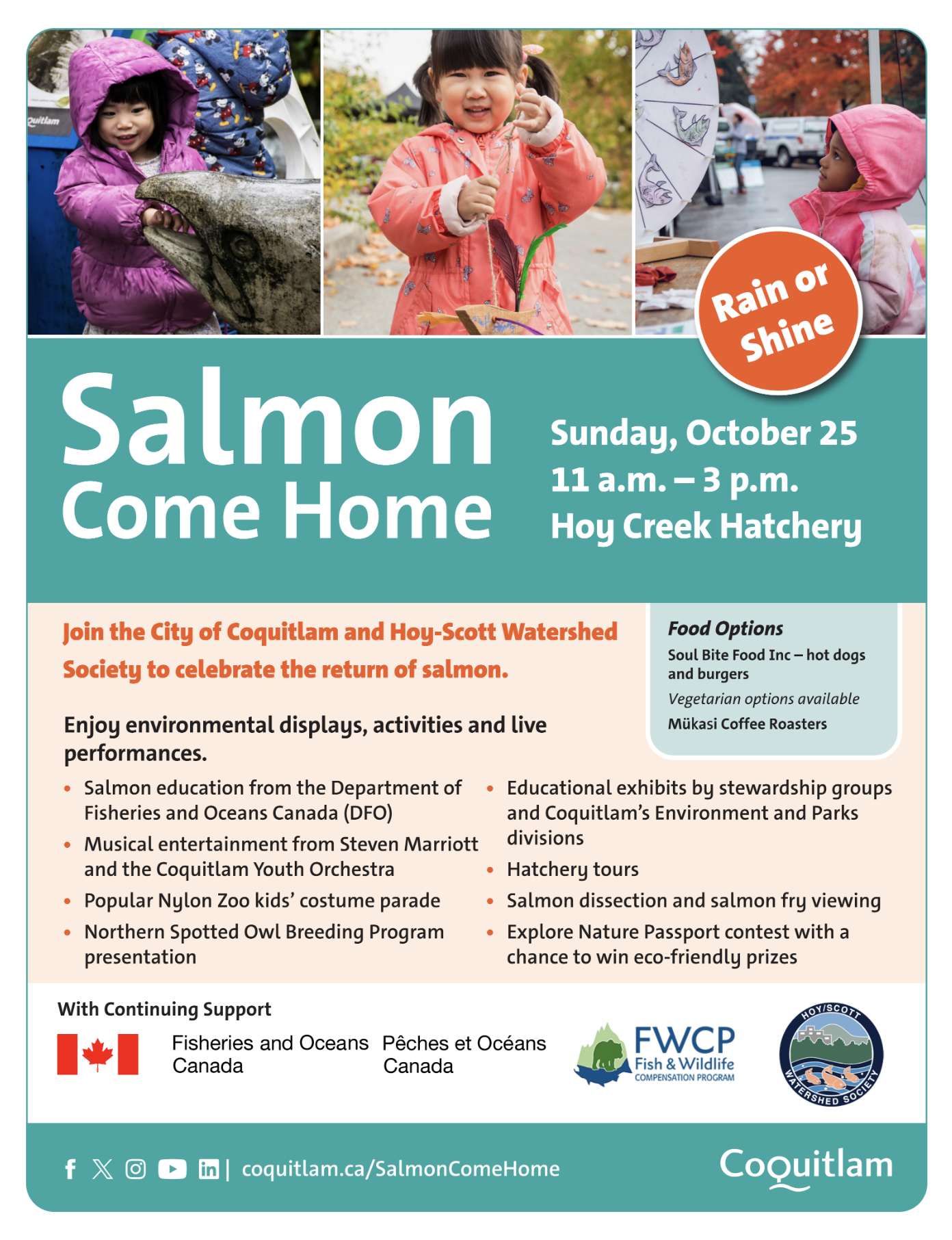 Poster for salmon come home
