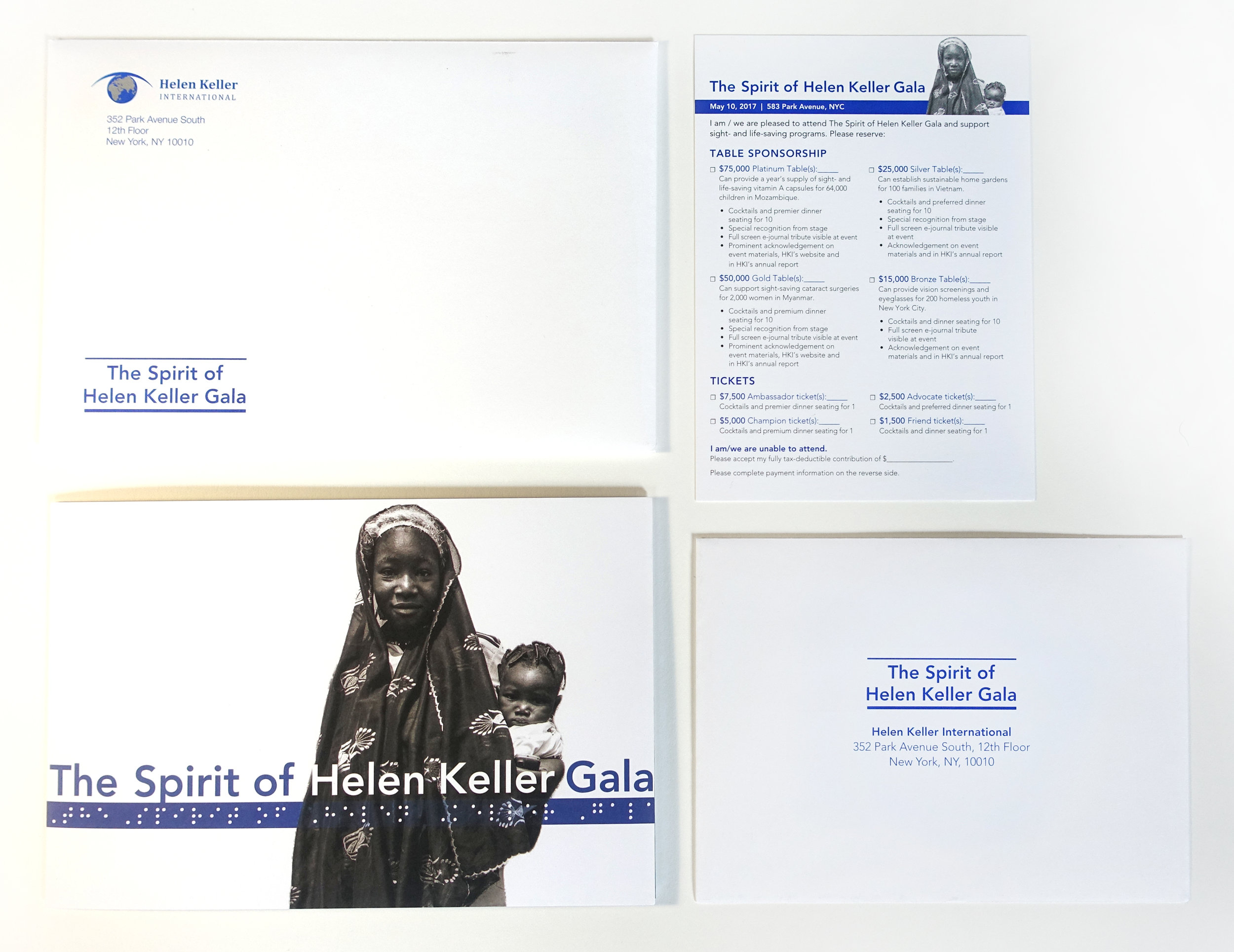 Invitation, envelope, and reply card