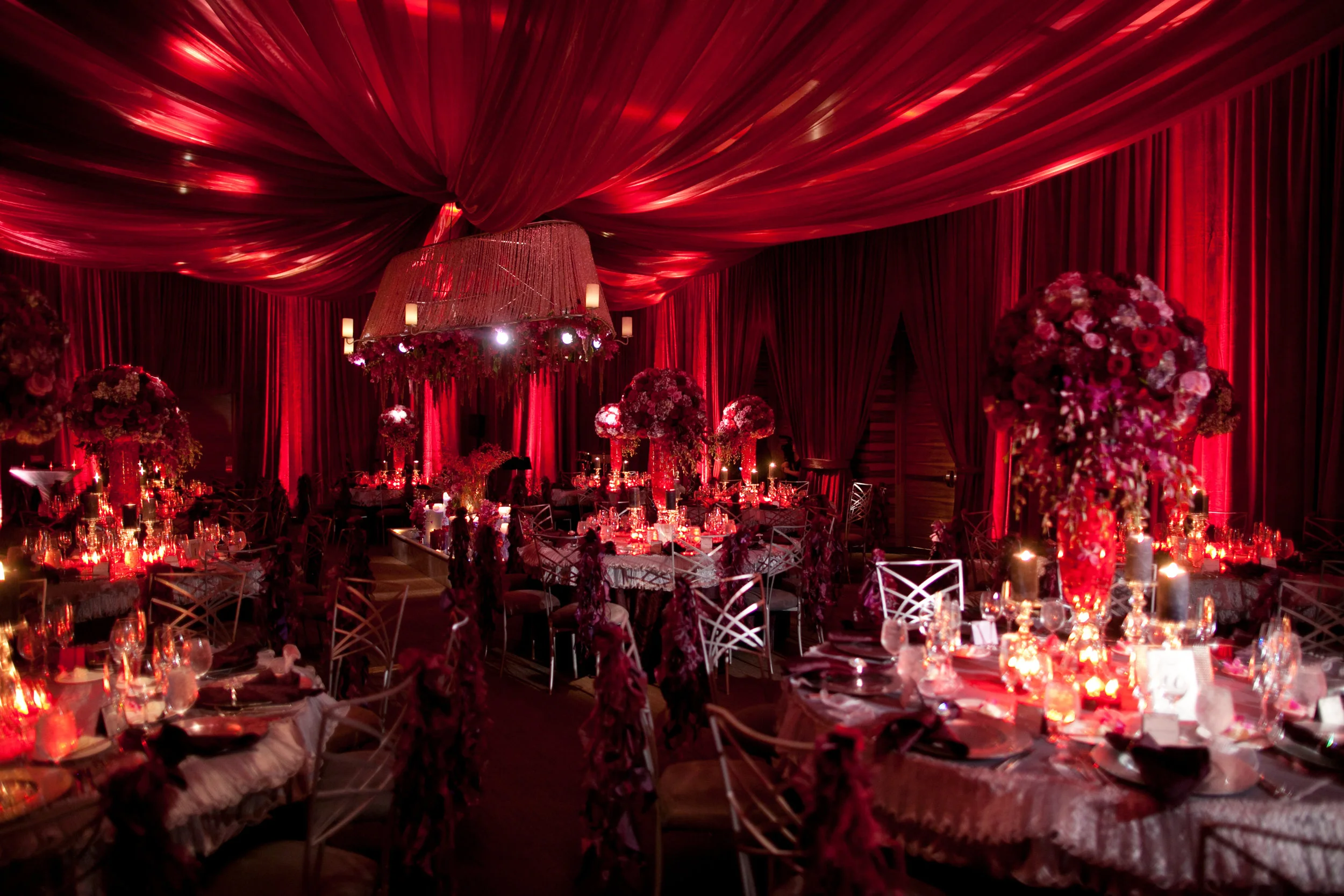 Red Events Wedding