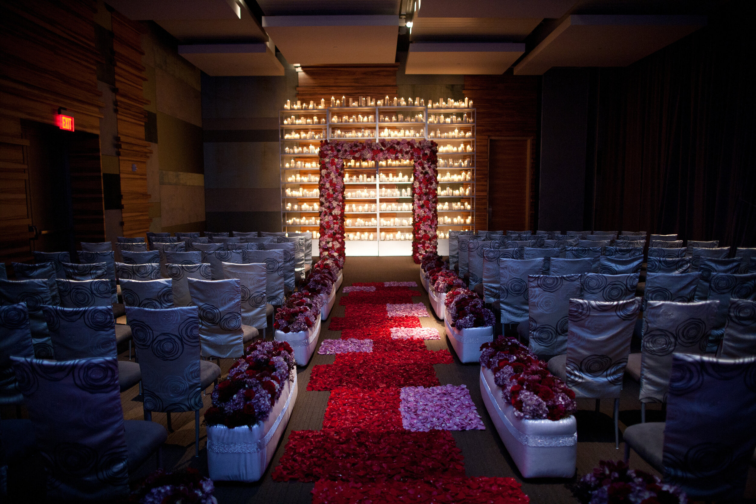 8 roses lining the aisle pink and red rose bouquets pink and red roses lining the aisle Christine Johnson Photography Life Design Events.jpg