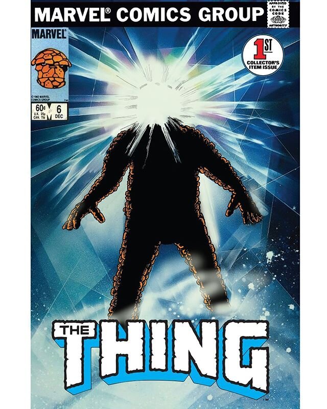 I was working on a few different  Marvel comic x Horror movie mashups recently and was going to release them all over the course of a week or so, one every day. However I follow @johncarpenterofficial and he just posted that &ldquo;The Thing&rdquo; w