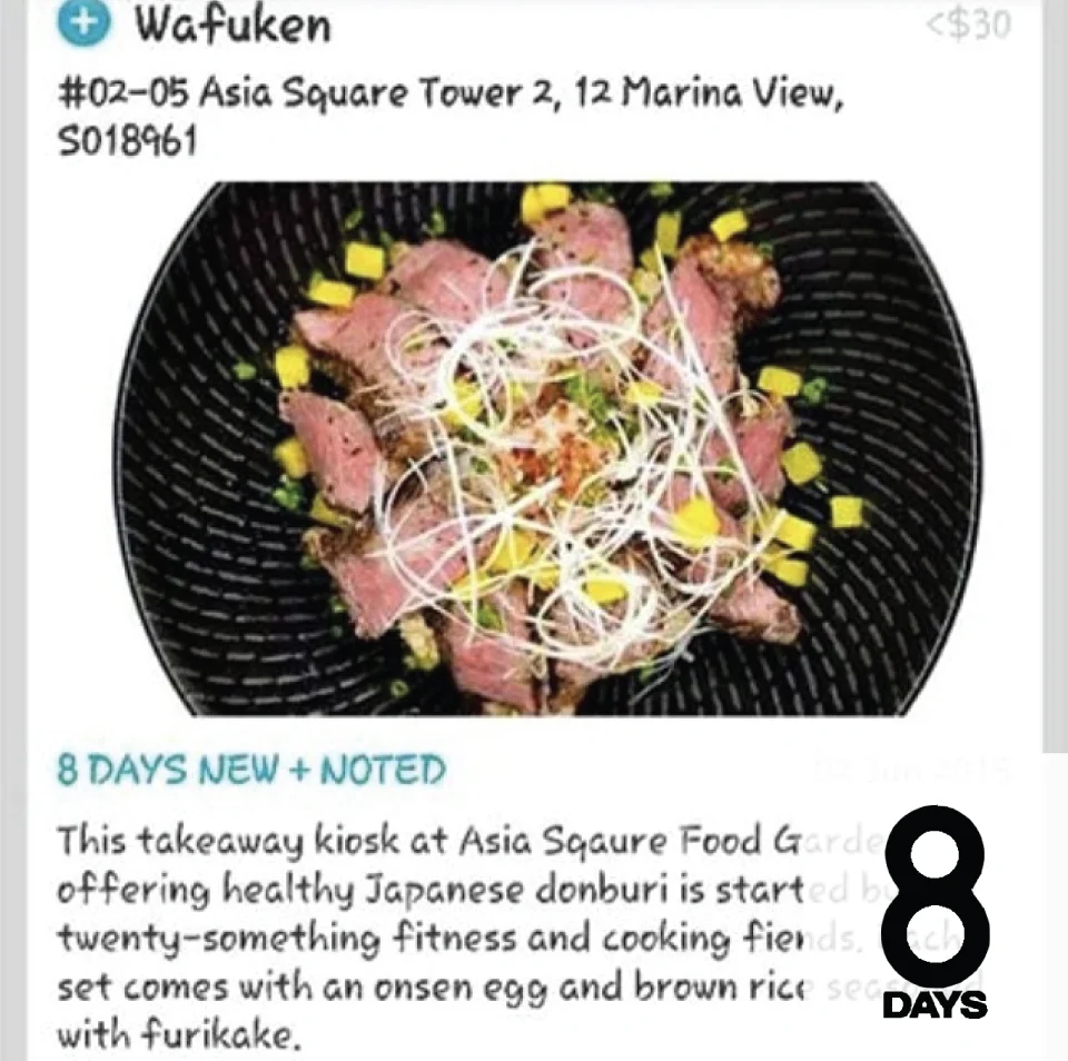 8 Days Eat Feature