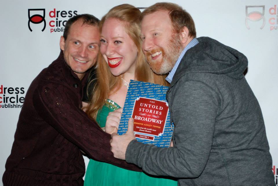 With Jeff Bowen and Hunter Bell celebrating the book release of "The Untold Stories of Broadway Volume 2"