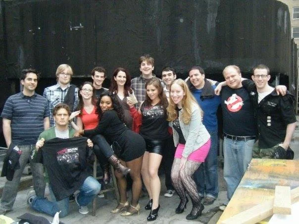 With the cast and band of Things To Ruin, at 2st