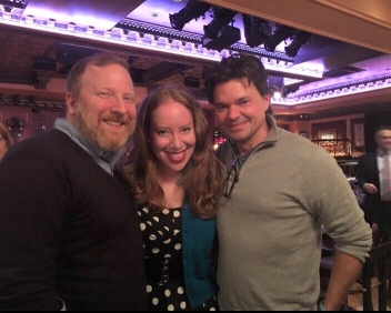 With Hunters, Bell and Foster, while producing the New Musicals at 54 series