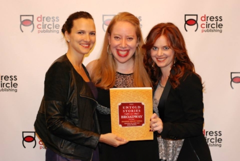 With Roberta Pereira and Brisa Trinchero, publishers of "The Untold Stories of Broadway"