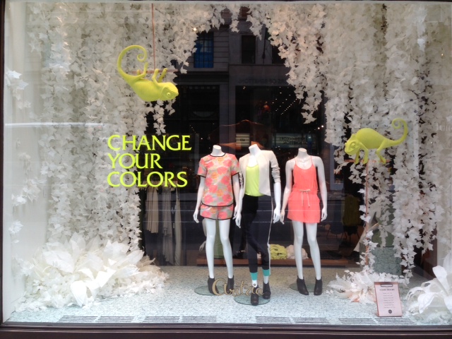 Aritzia - Spring 2 2013 - Change your Colors - Production & Install Coordinator