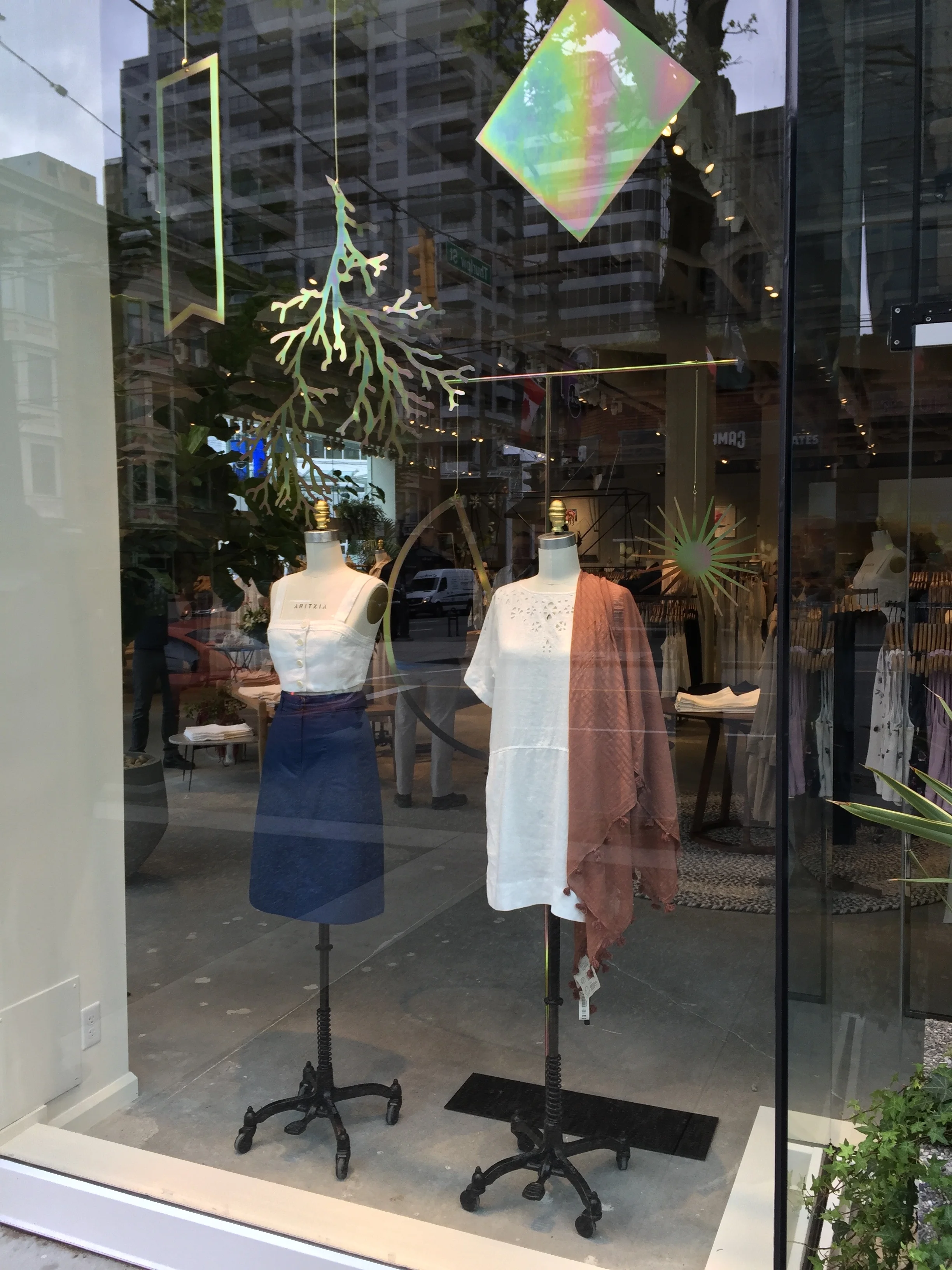 Aritzia Spring Two 2016 - The Collector - Production & Install Coordinator