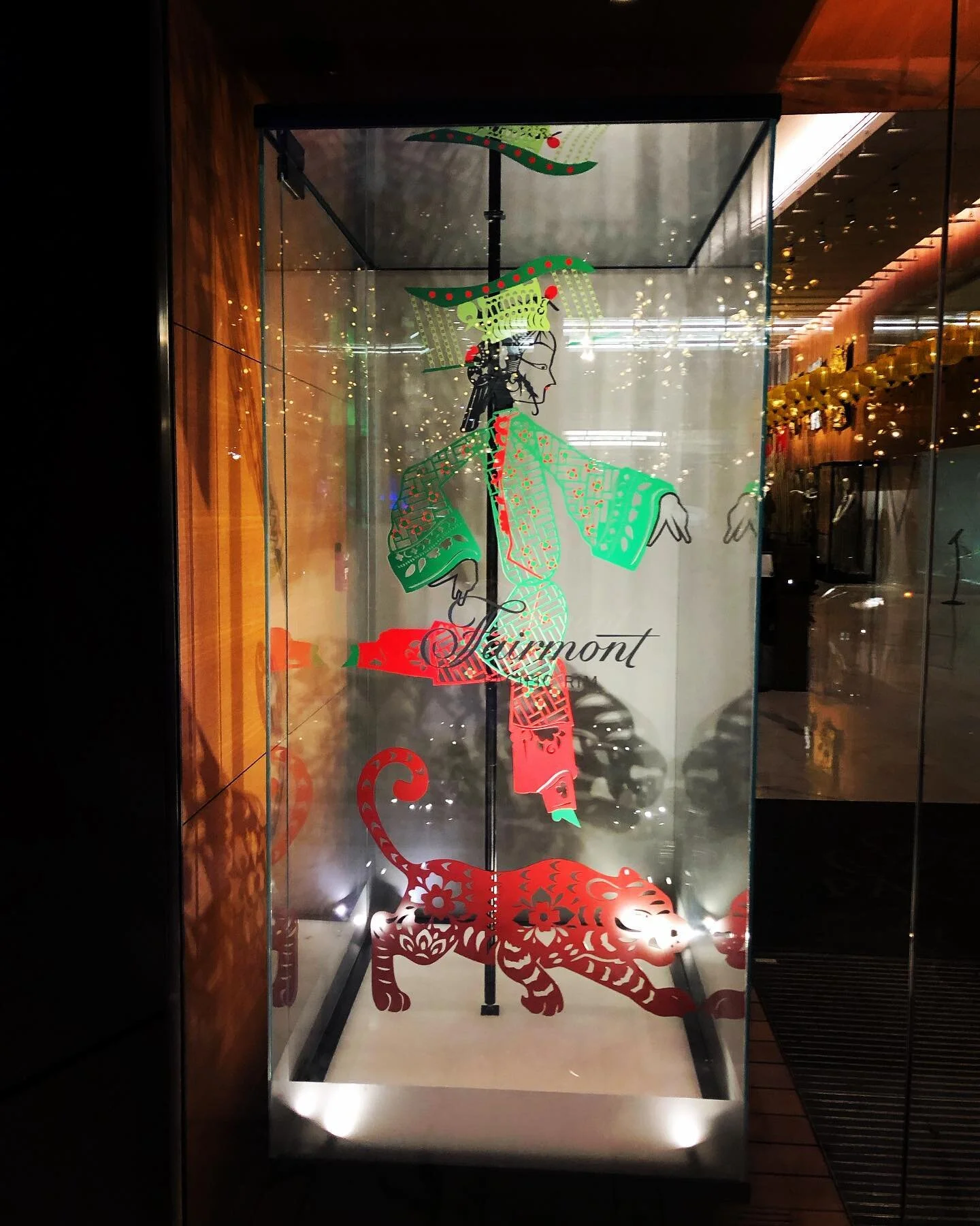 Shadow Puppets at the Fairmont Hotel for Lunar New Years. Of all the props we built for this exhibit, these puppets&hellip;&hellip;. #pleasework  #upallnight with @gnwsshop