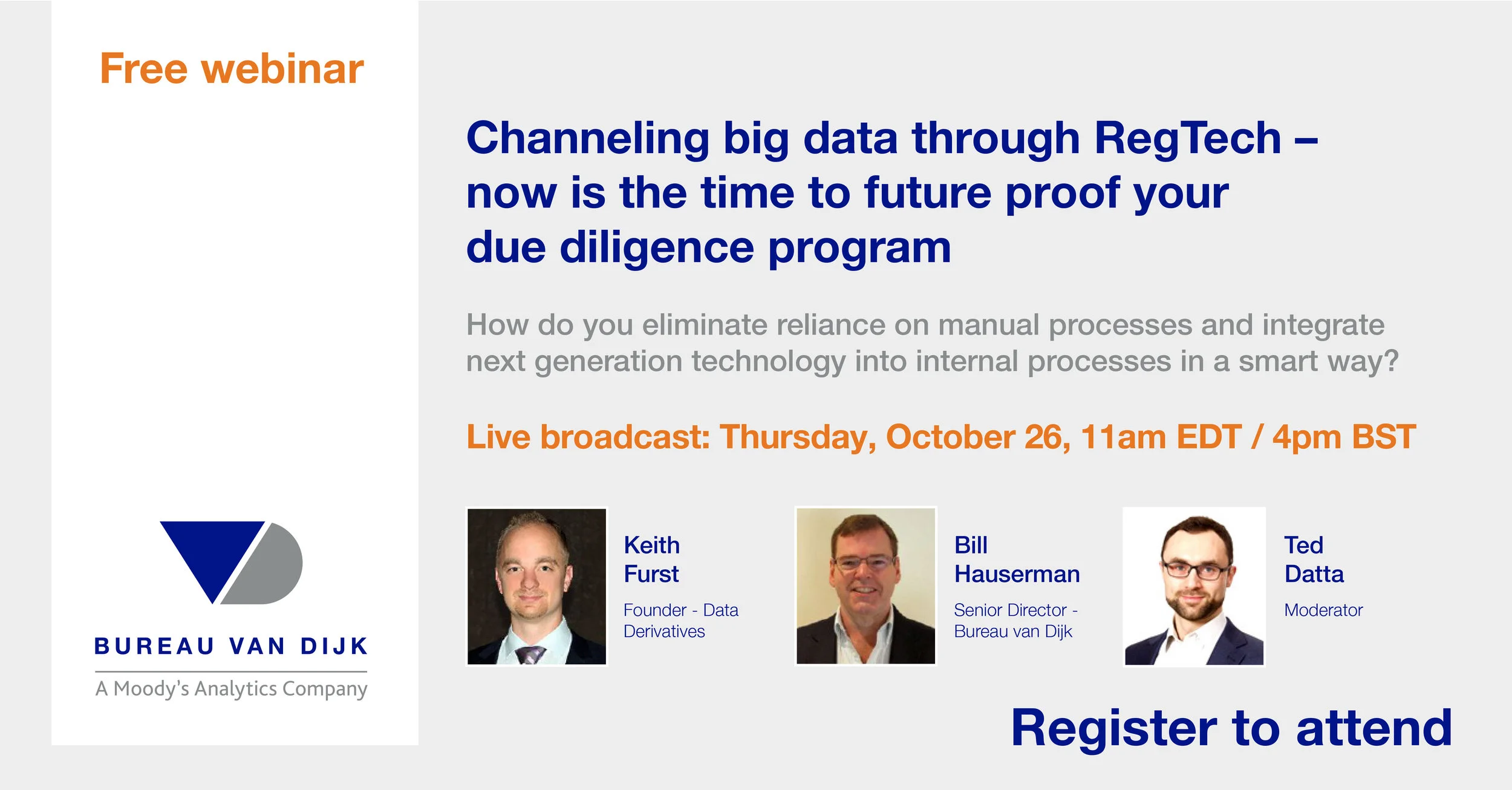 Channeling big data through RegTech – now is the time to future proof your due diligence program 