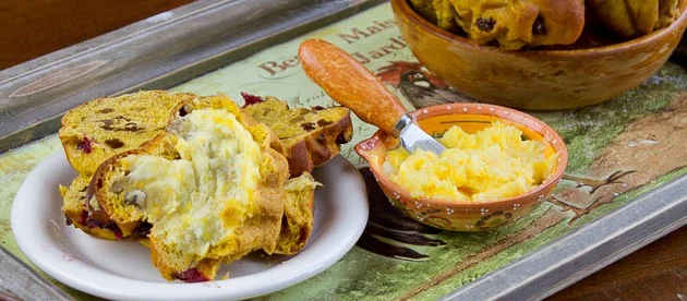 Cranberry Walnut Pumpkin Loaf - Baking with Julia