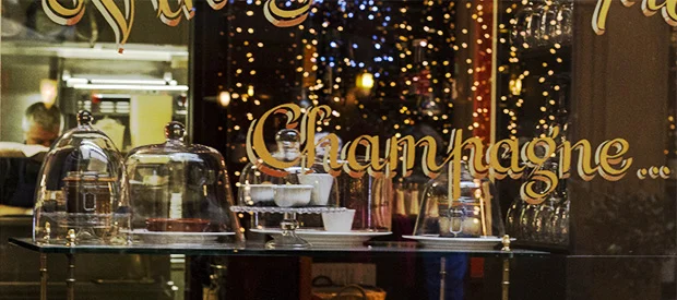 Paris Cafe Window