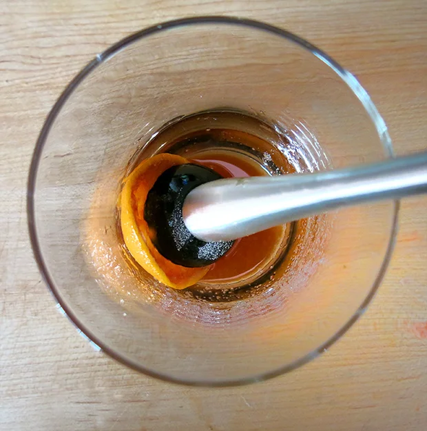 brandy old fashioned with bitters