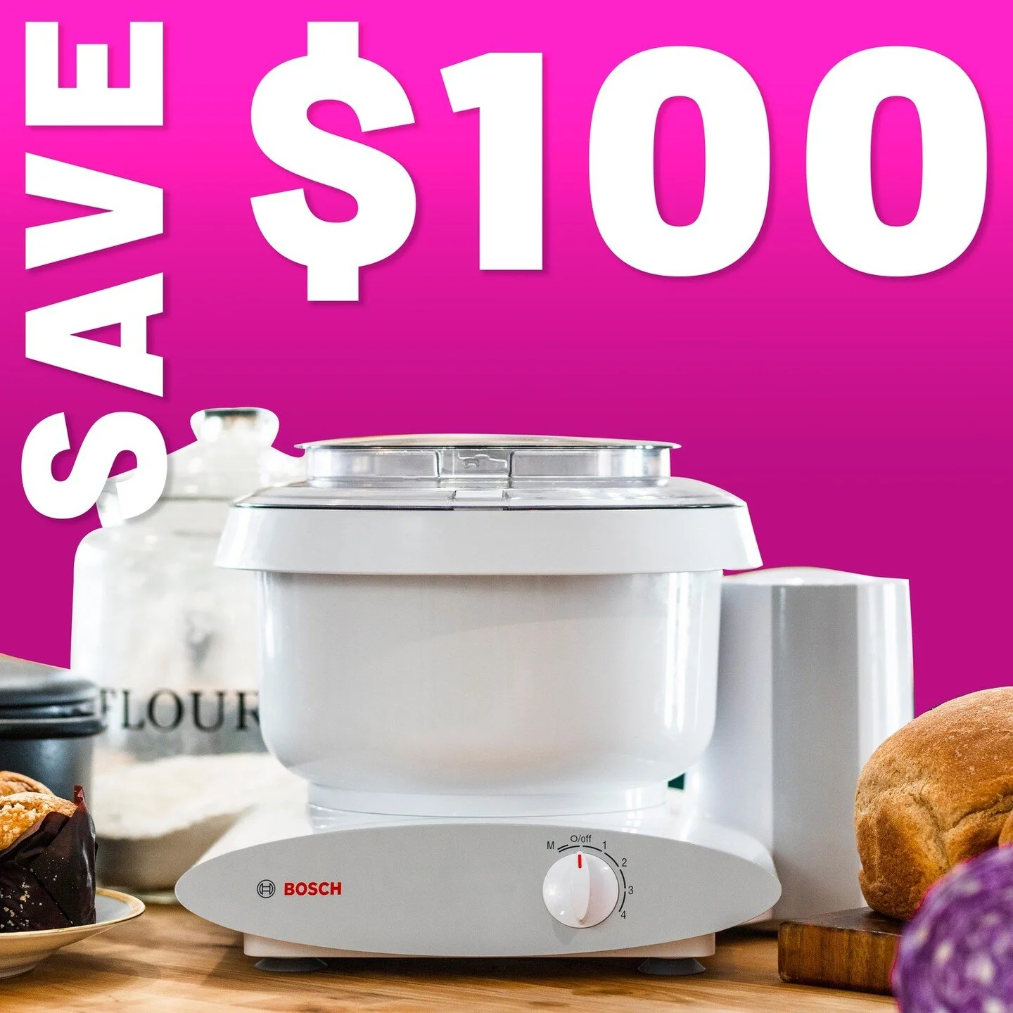 Until July 12th! This rivals Black Friday! It&rsquo;s a flash sale with the mixer and mixer bundles. If you&rsquo;re in the market for a new mixer, I highly recommend this beauty. Easy access to add ingredients, no more flour poofs all over your coun