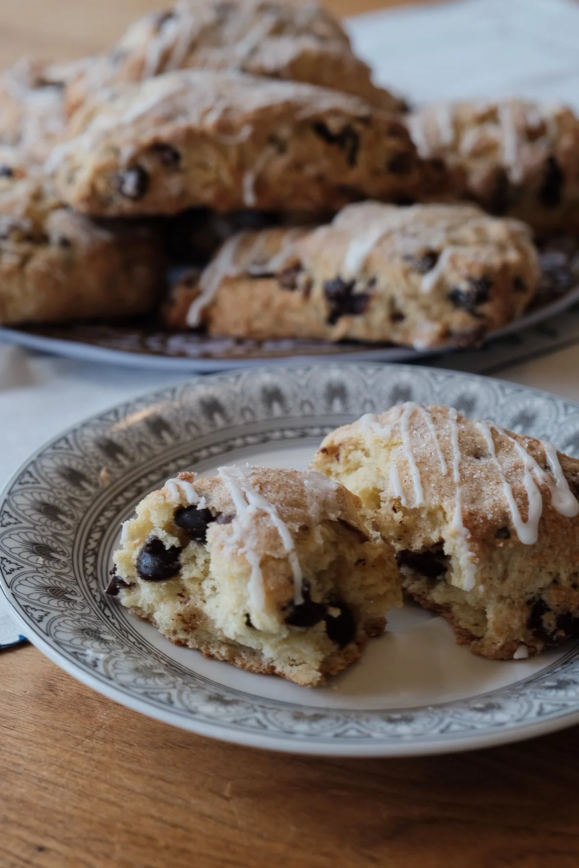 BAL: Chocolate Cherry Buttermilk Scones
