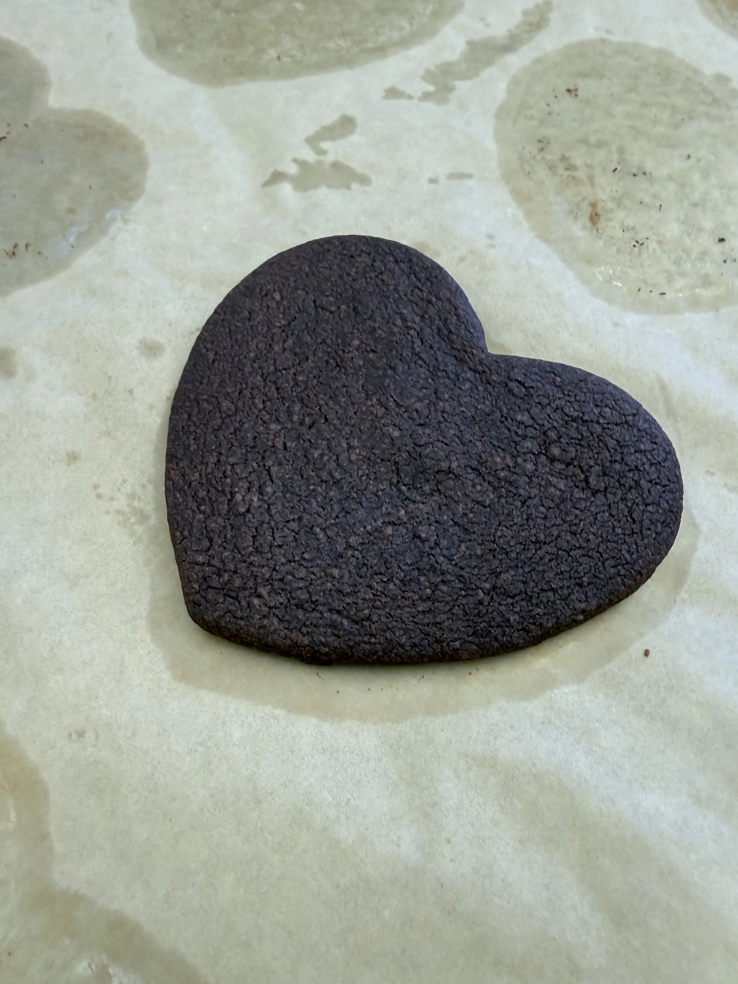 Chocolate Shortbread Hearts - Bake A Long