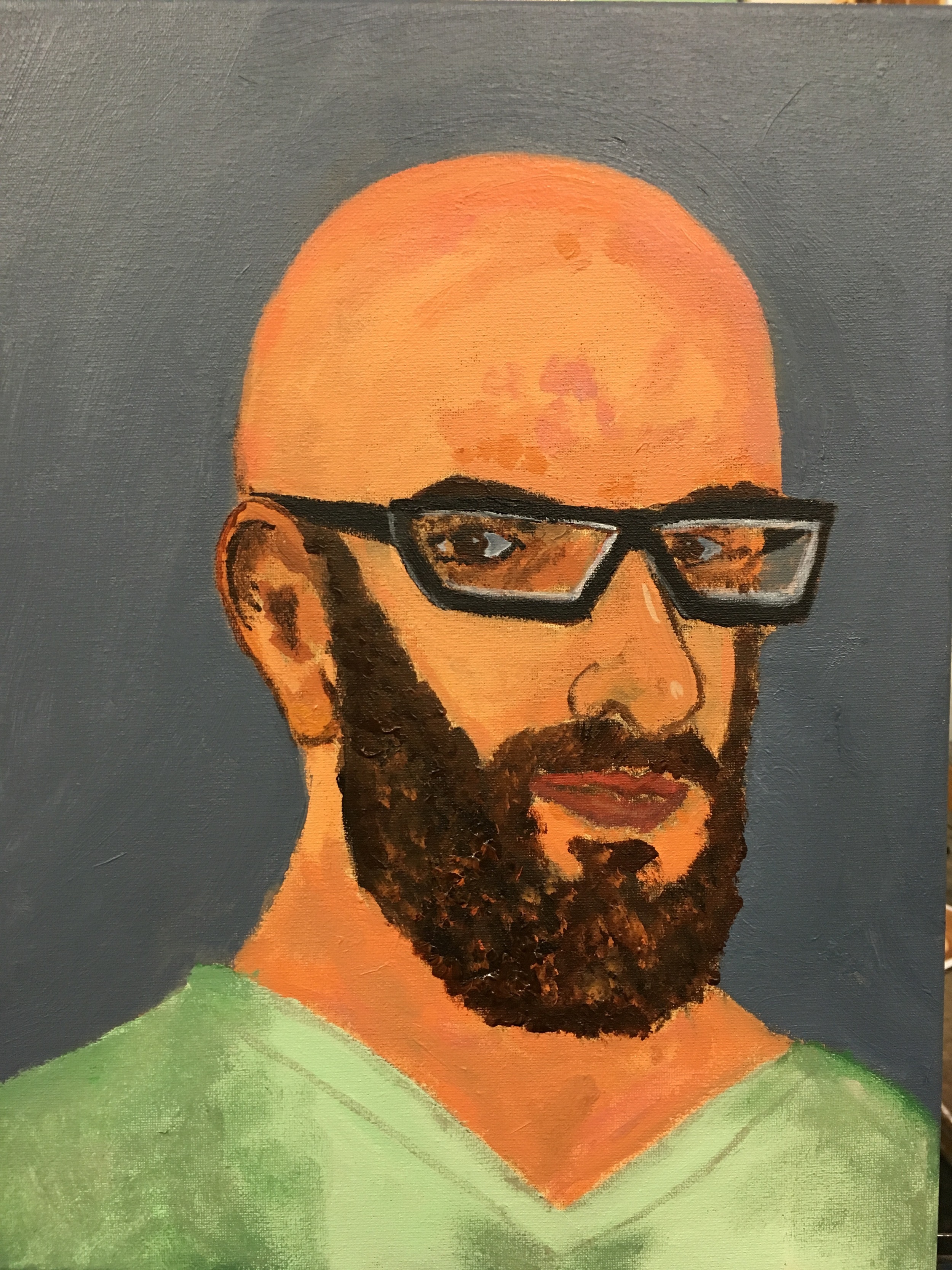 "Lex Luthor" Self Portrait