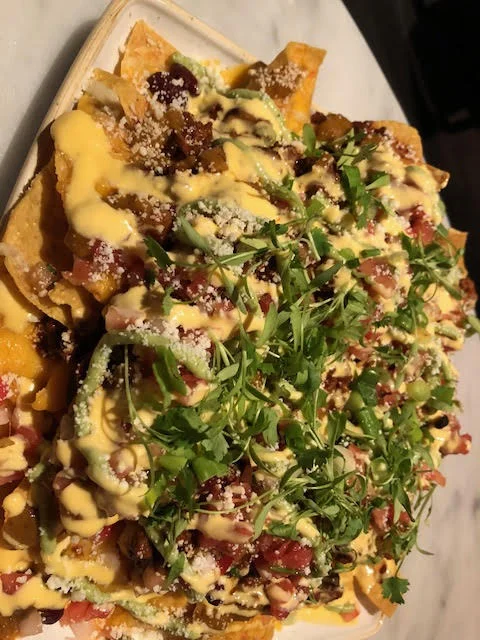 The nachos were serious fabulous.