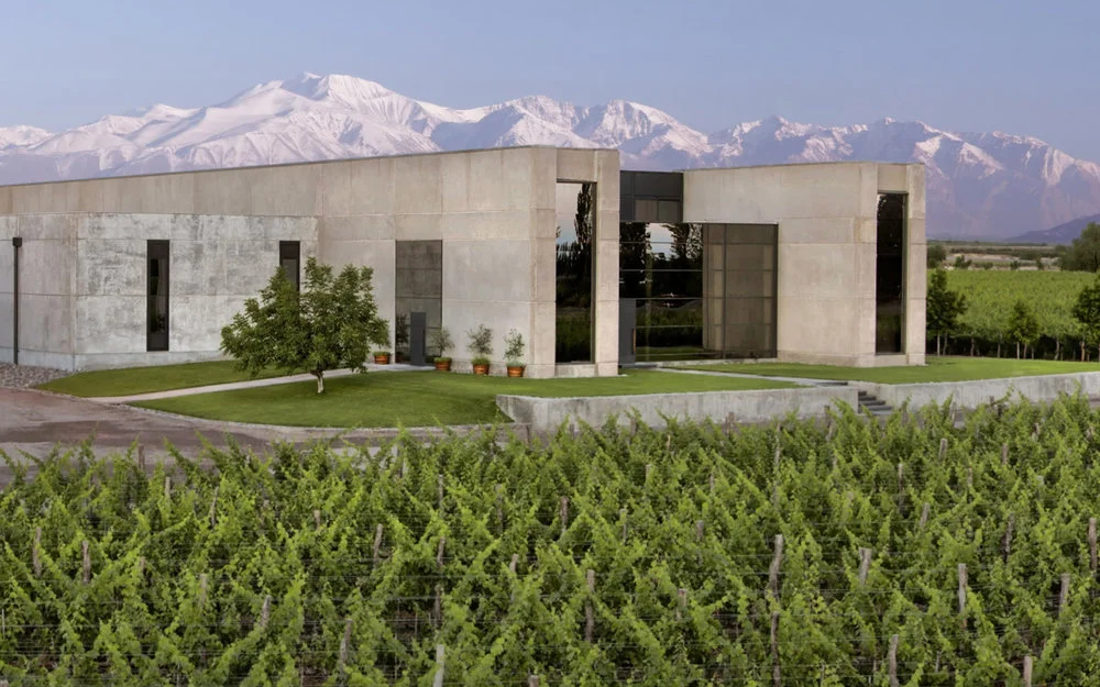 The Viňa Cobos winery is a state of the art facility in Mendoza.