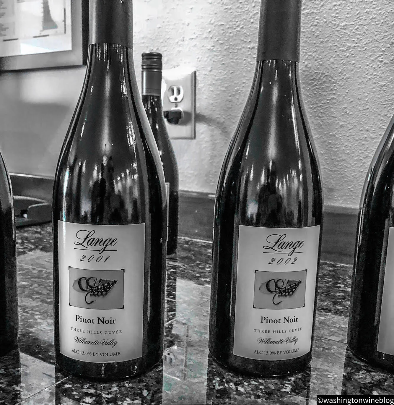 Lange Estate 2001 and 2002 Pinots.jpg