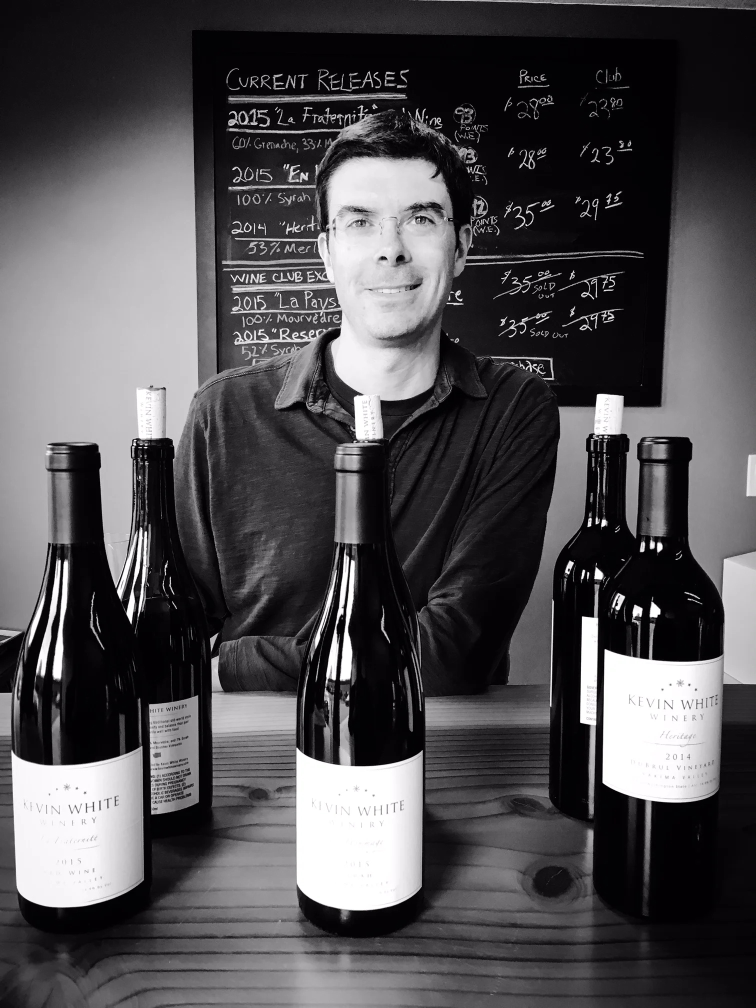 Keving White in his tasting room.JPG