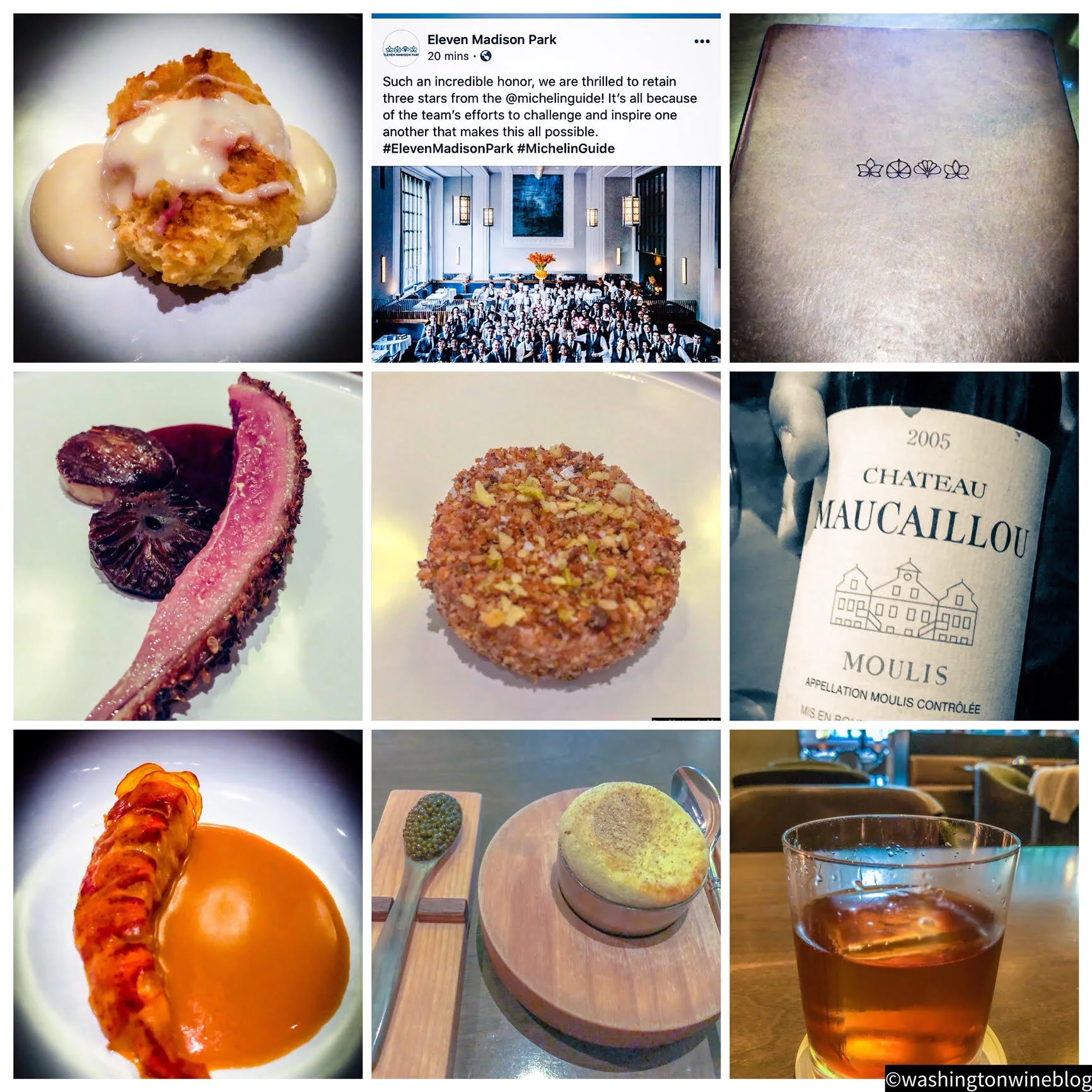 Eleven Madison Park is truly one of the top restaurants in the world, this week retaining their lofty 3 Michelin Star status.
