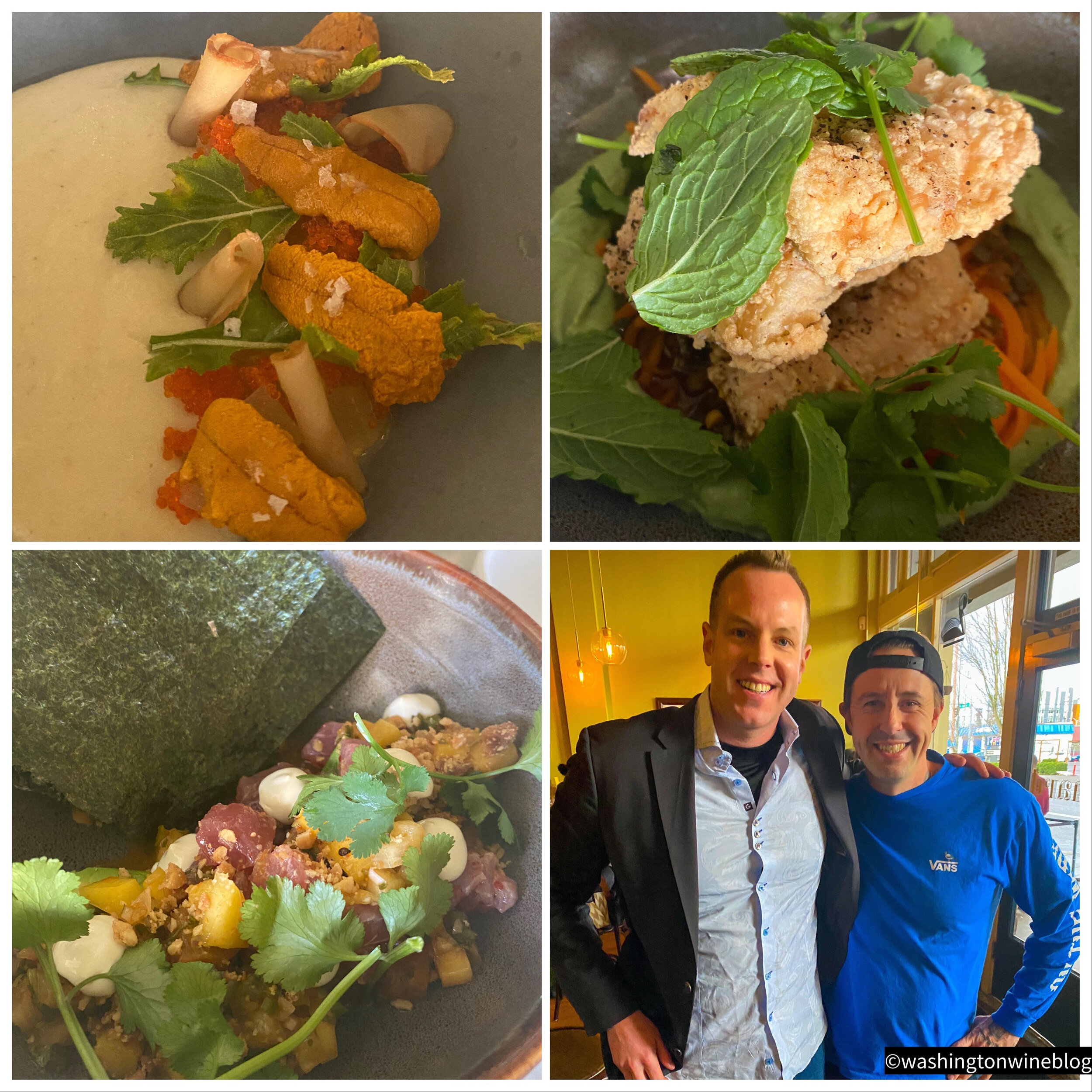 Great ready for an amazing culinary adventure at Le Pigeon and Canard PDX.