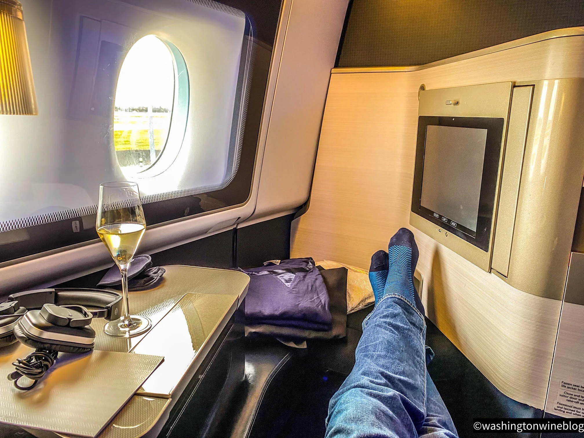 Review British Airways First Class, London to Seattle — Owen Bargreen