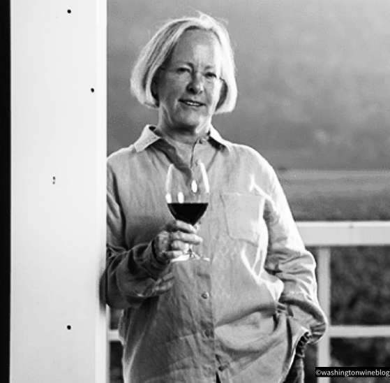 Great photo of one of the world’s legendary winemakers, Cathy Corison.