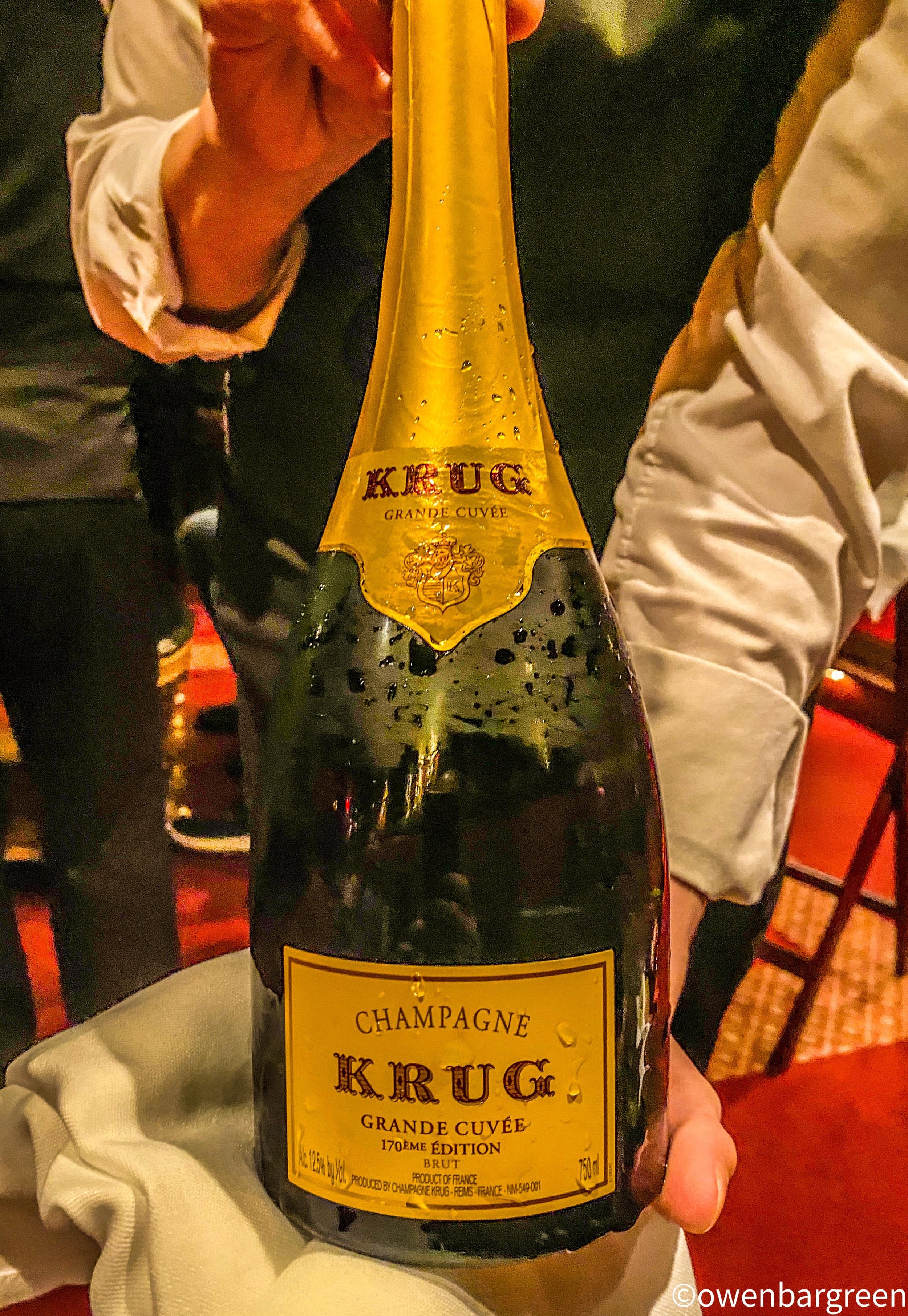 Krug Champagne Brut Grande Cuvee - 750 ml bottle