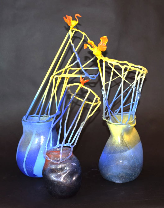 If a Flower Were a Vase I, II and III, 2015