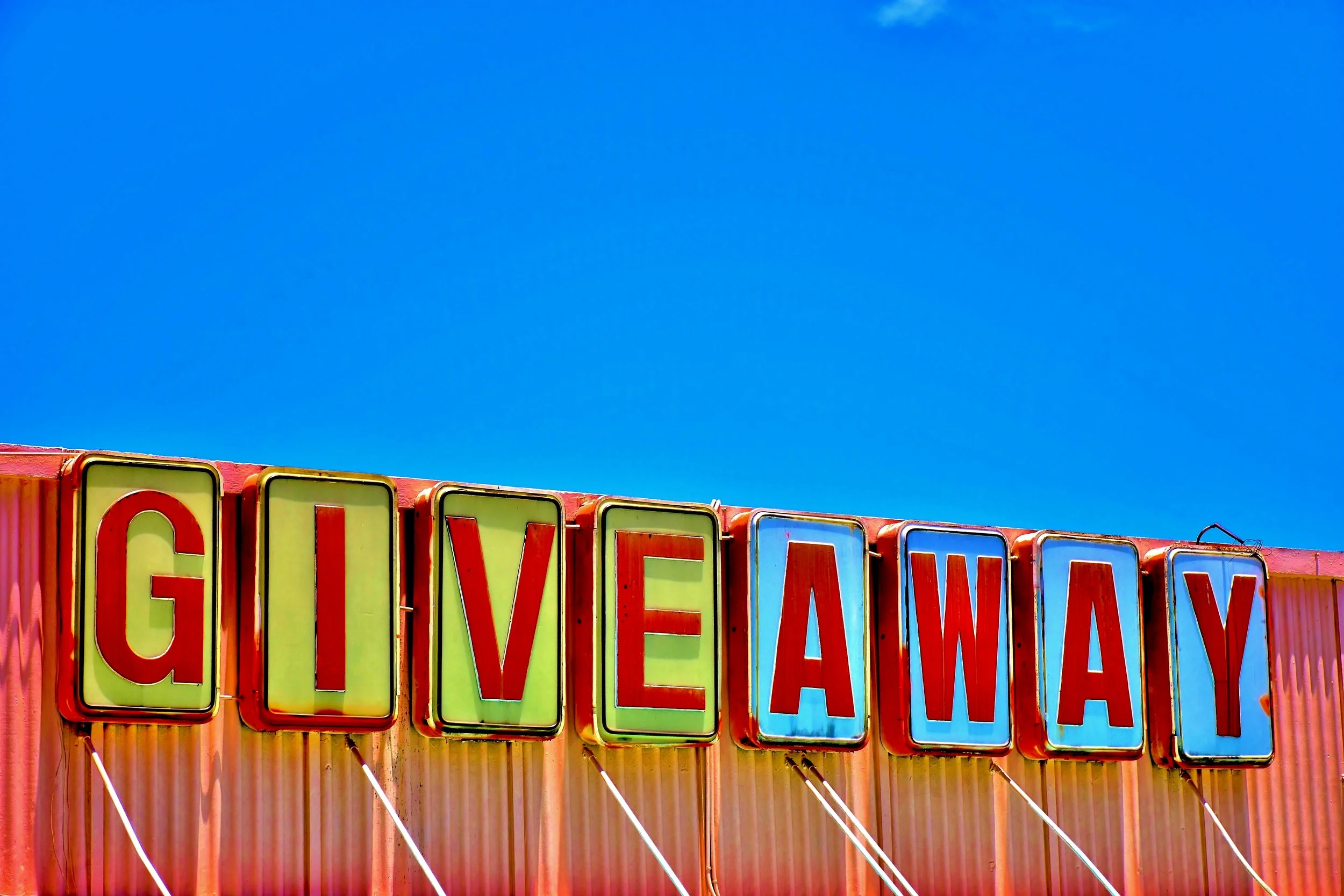 People love giveaways and contests on social media!