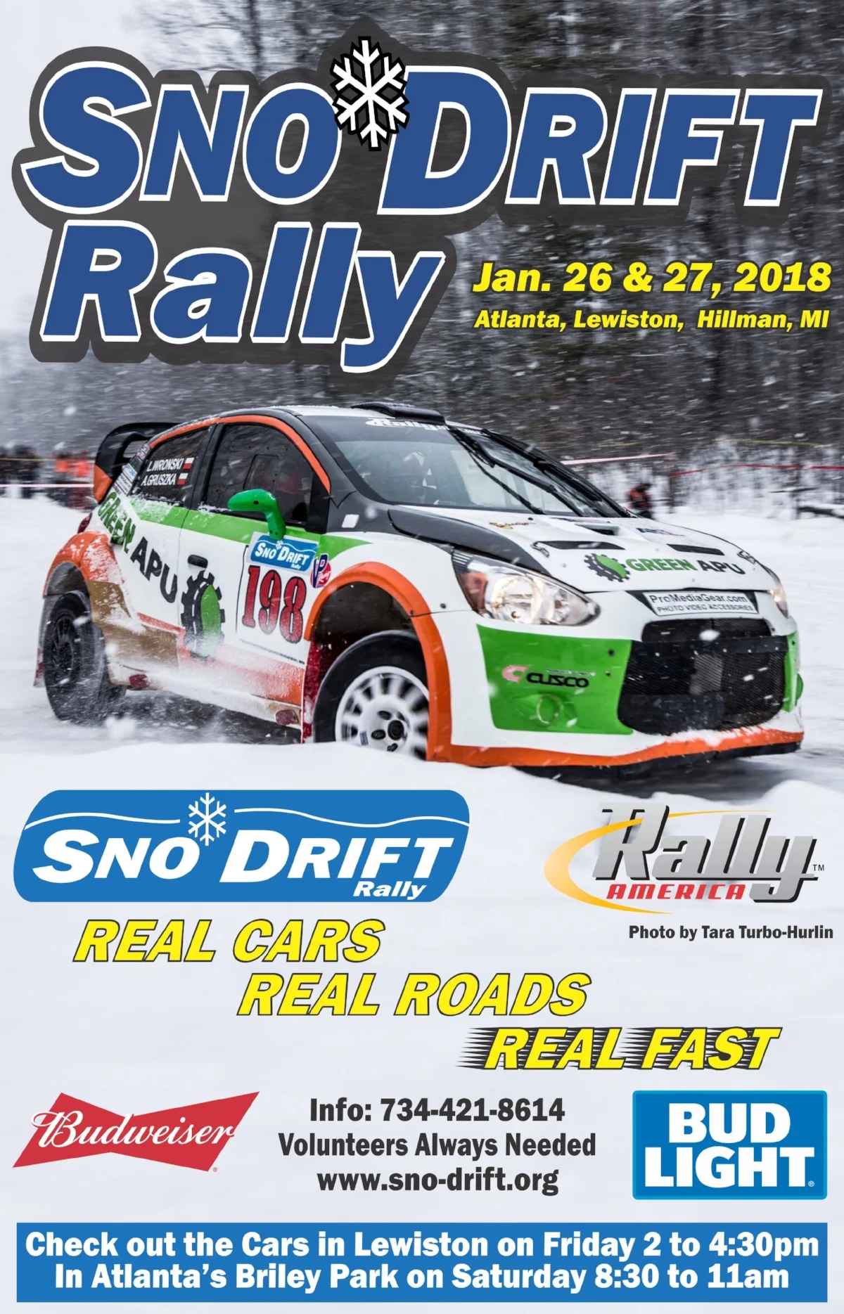 Steve's European Automotive — Sno Drift Rally 2018 January 26-27